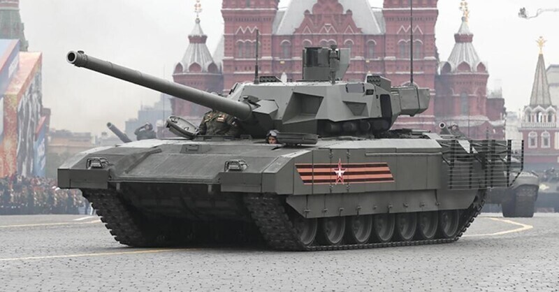 Беспилотная версия танка T-14 «Армата» имеет обзор на 360 градусов в любой момент времени