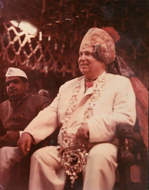 Никита Хрущёв в Индии.