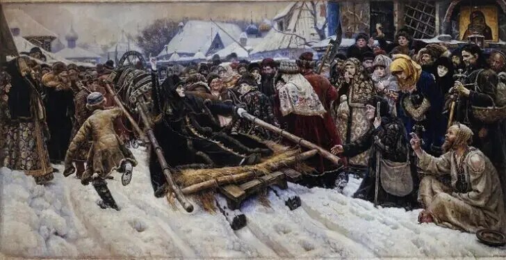 Боярыня Морозова  «Боярыня Морозова», Василий Суриков. 1884—1887