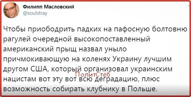 Политические комментарии из инета