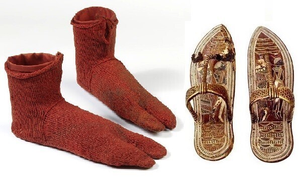 31. Тутанхамон носил носки с сандалиями