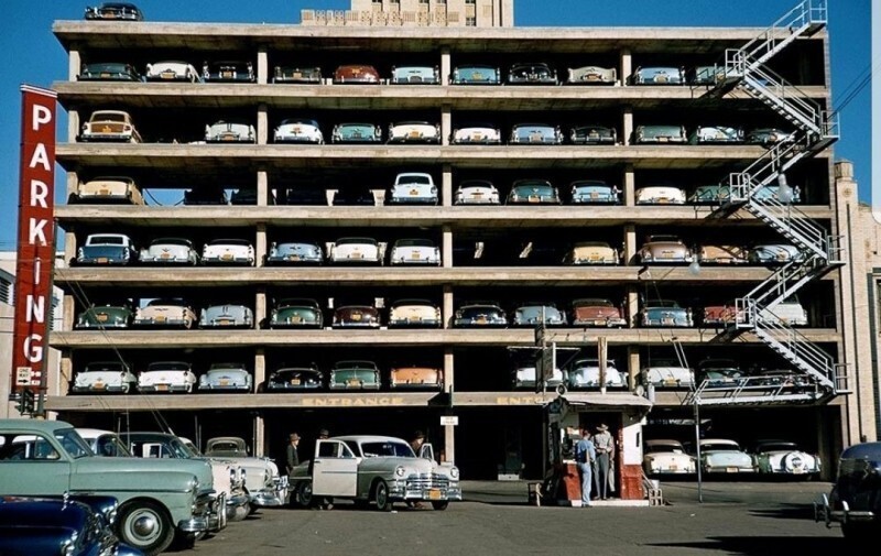 Паркинг в Нью-Йорке, 1950-е