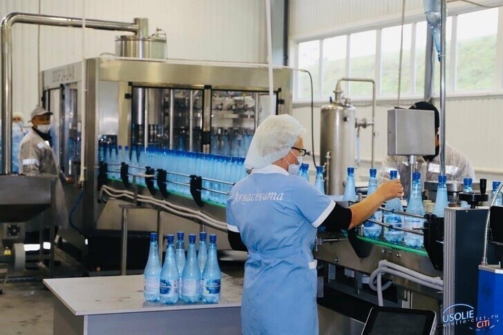 В Усольском районе Иркутска открыли новое предприятие по розливу минеральной воды
