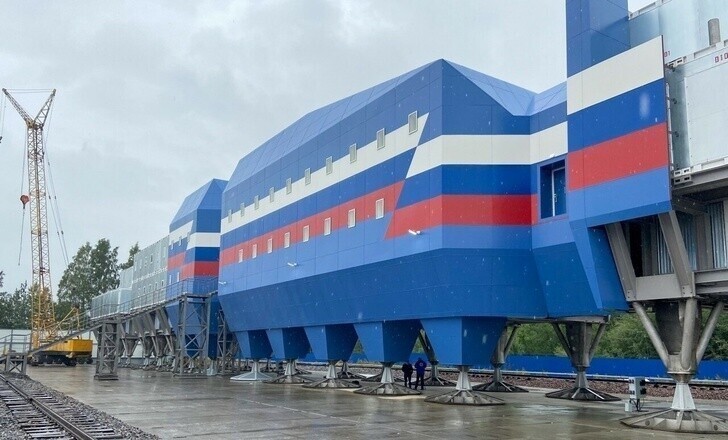 В Ленинградской области завершили строительство нового комплекса для антарктической станции «Восток»