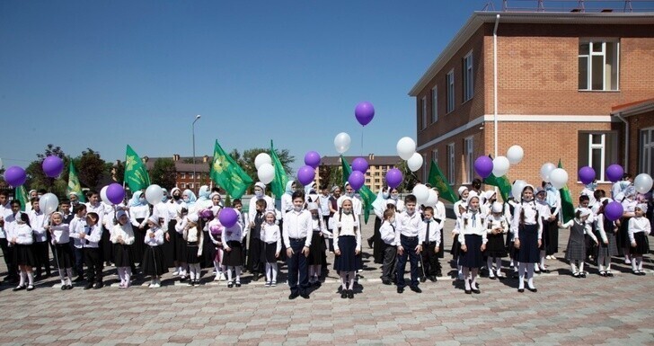 В Грозном открылась новая школа