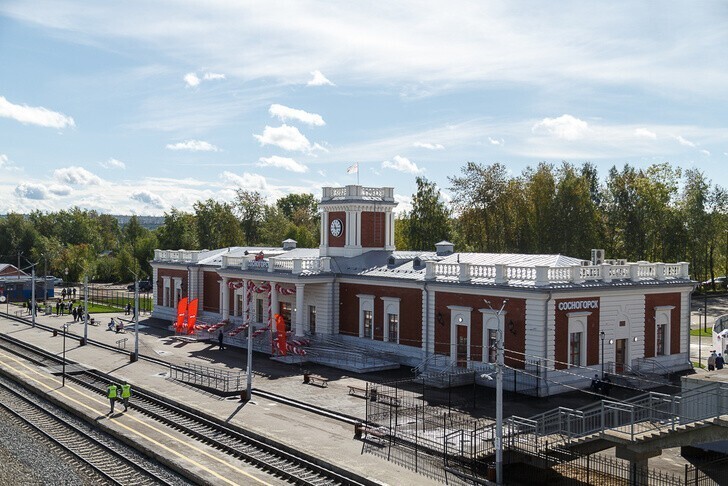 В Коми открыт новый железнодорожный вокзал открылся на станции Сосногорск