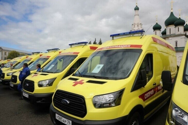  Ярославская область получила 18 новых автомобилей скорой помощи