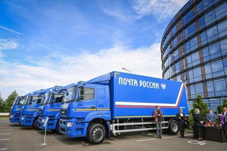 КамАЗ передал «Почте России» очередную партию грузовиков
