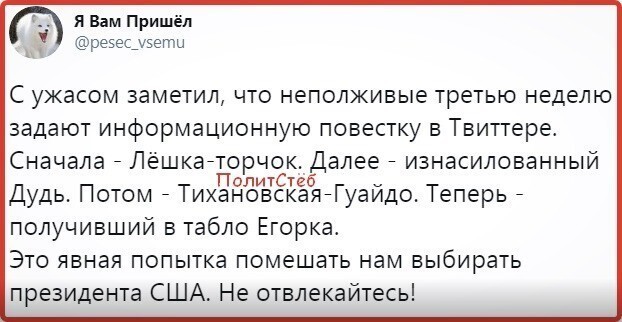 Политические комментарии из инета