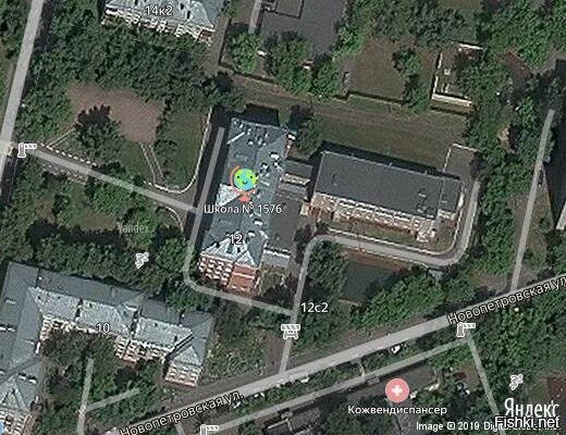 Средняя школа №743 города Москвы на бульваре матроса Железняка,в которой зака...