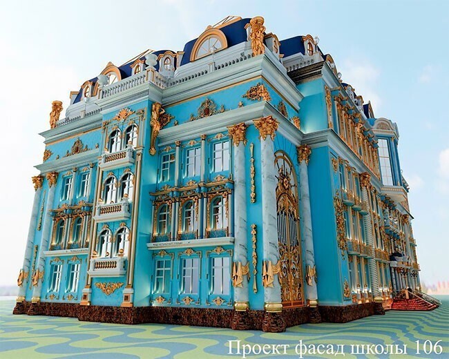 Бизнесмен из Екатеринбурга делает из своей родной школы дворец
