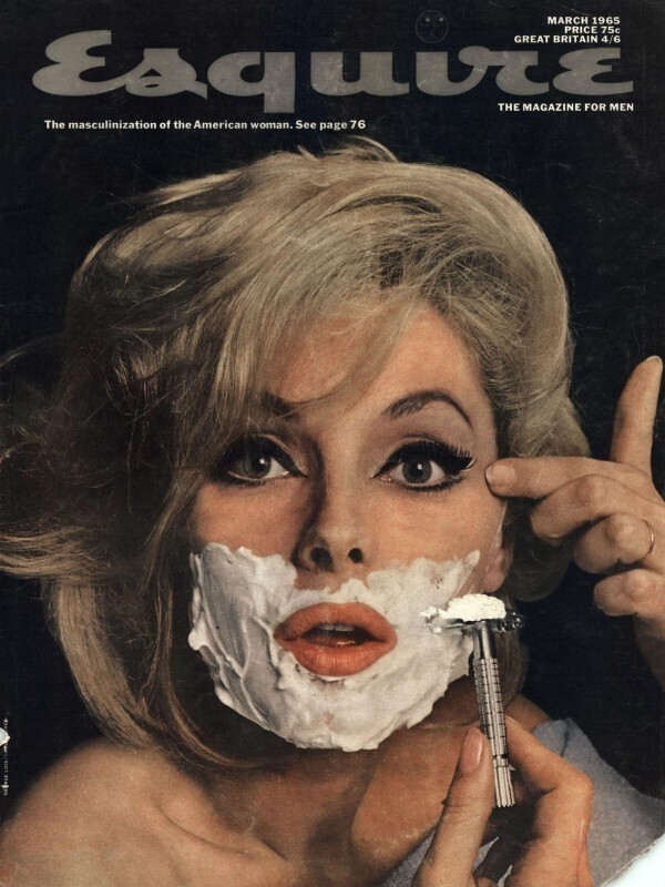 Вирна Лиси на обложке журнала Esquire, март 1965 года.
