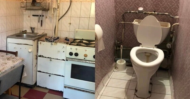 Российская учительница показала фото квартиры, которую может снять на свою зарплату