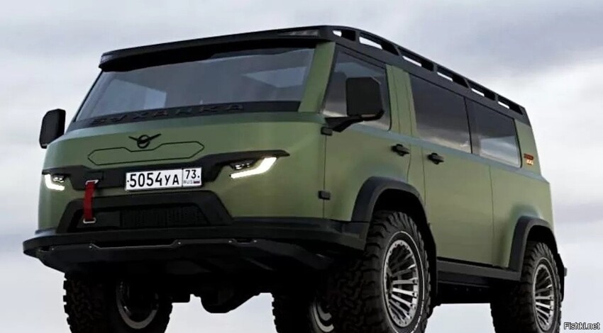 Ульяновский автозавод опубликовал эскиз внешности гипотетического нового поко...