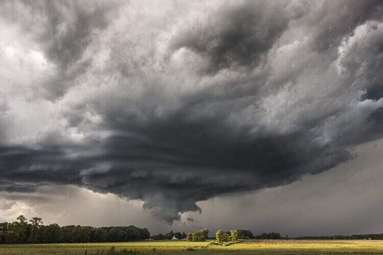 Камилла Симан серия ” The Big Cloud " шторм в Северной Дакоте и Техасе