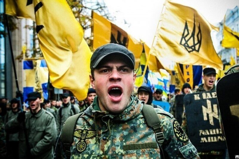 Националисты устроили митинг против Зеленского: «Клоуна геть!»