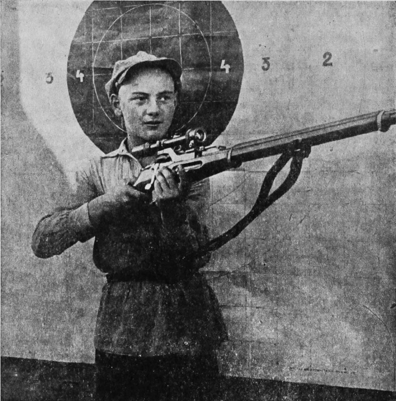 Победитель соревнований по стрельбе. Москва. 1927 год.