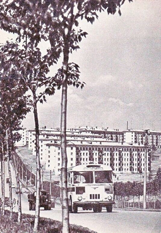 Новый район - ул. Байкальская 1966 г.
