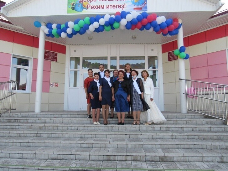 В с. Айдакаево в Белокатайском районе (р. Башкирия) открыта новая школа.