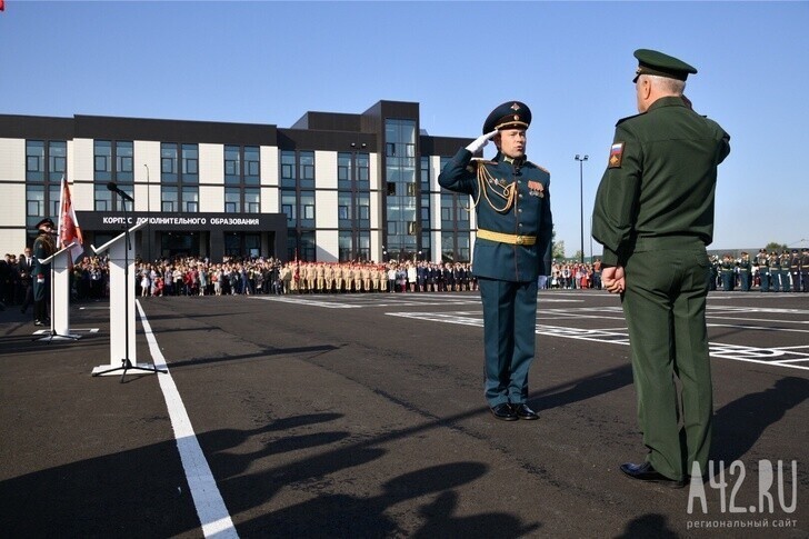 Во Владикавказе и Твери открыты Суворовские училища а в Калининграде Нахимовское морскоге училище