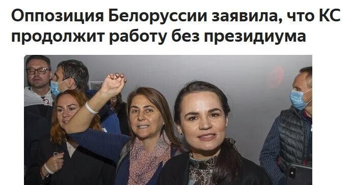 Как курица без головы. Еще одно свидетельство того, что «координационному совету» президиум и не нужен – управляют им из Европы совсем другие люди.