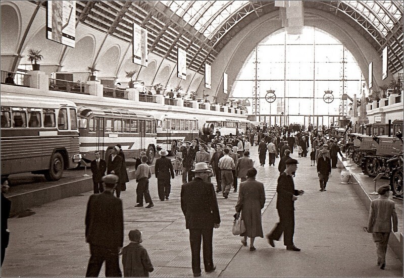 Павильон Машиностроение на ВДНХ, Москва, 1959 год