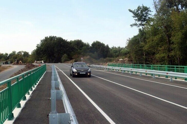 В Липецкой области открыто движение по новому мосту