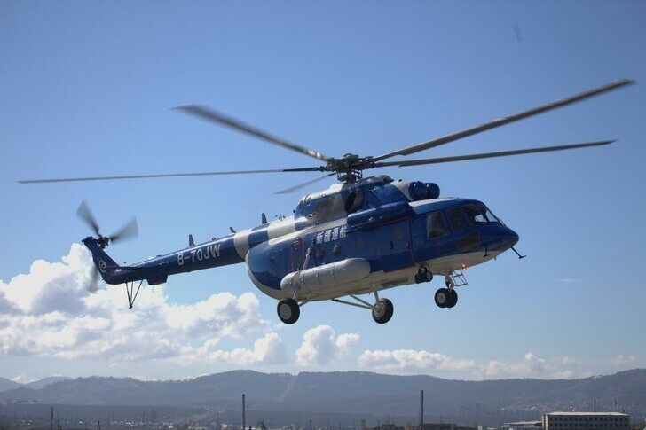У-УАЗ поставил вертолет Ми-171 в Китай