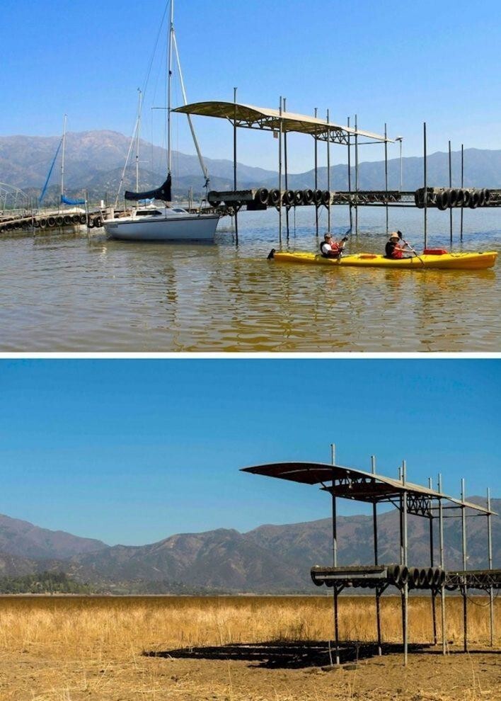Прошло 6 лет и озеро Акулео исчезло