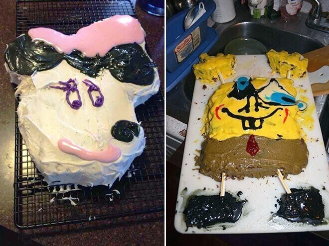 Эти веселые тортики могут напугать до икоты!