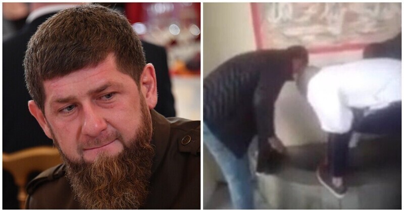 Кадыров отреагировал на видео с мытьем ног неизвестных в православном источнике
