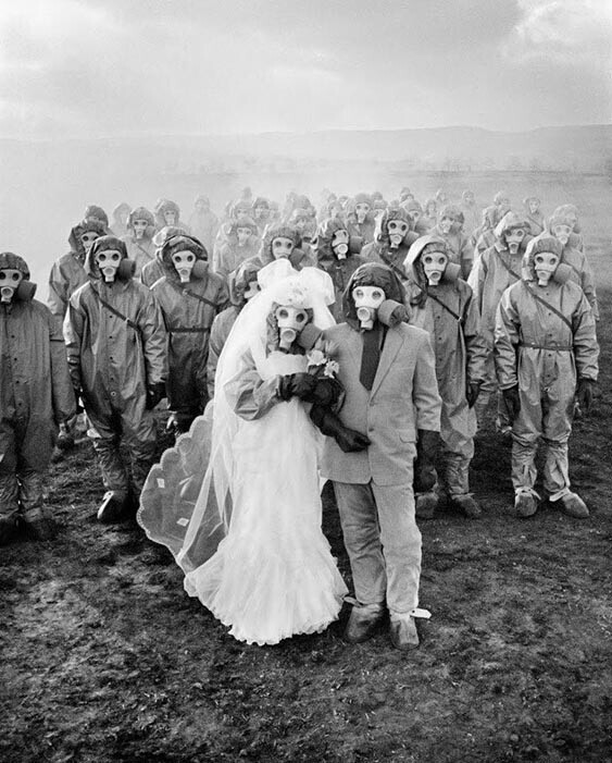 «Постапокалиптическая свадьба». Студенты протестуют против загрязнения окружающей среды, СССР, 1989 год