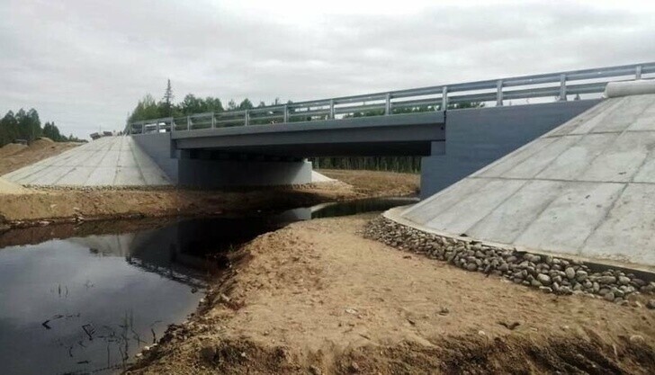 В Карелии открыты два новых автомобильных моста