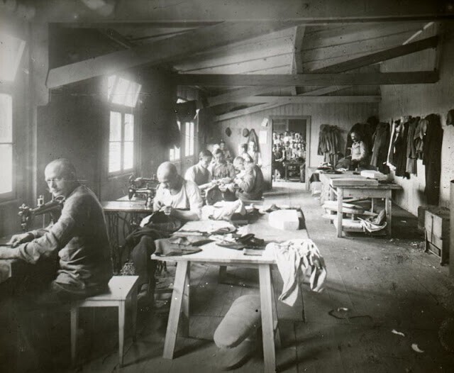 Как выглядел лагерь для военнопленных в 1917 году