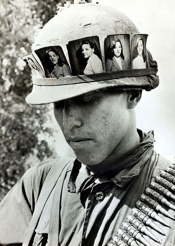 Шлем американского солдата. 1960-е