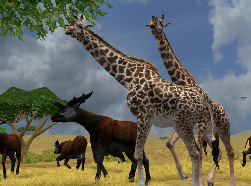 Сиватерий: Антилопа + жираф + лось = таинственное чудище, которое застали наши предки