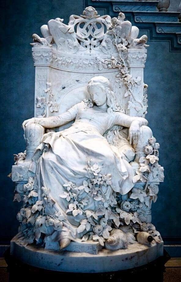 Louis Sussmann Hellborn. La bella addormentata,1878.