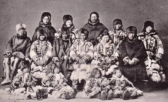 Семья хантов. Фото начала 20 века