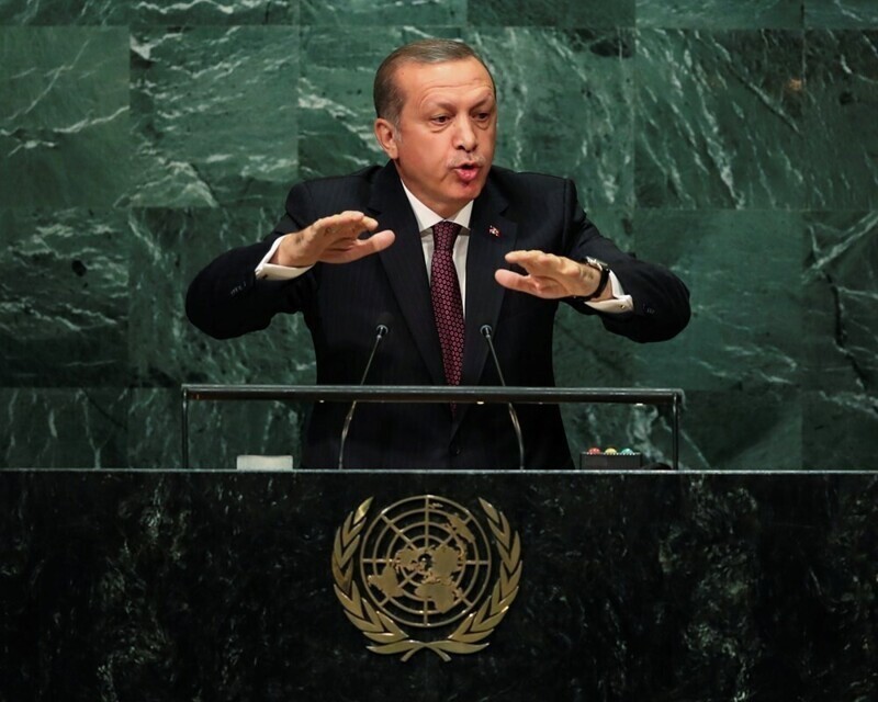 Эрдоган наглядно показал своё лицемерие: его речь в ООН удивила весь мир