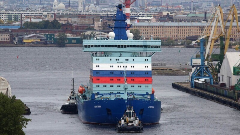 Россия создала самый крупный и мощный ледокол в мире