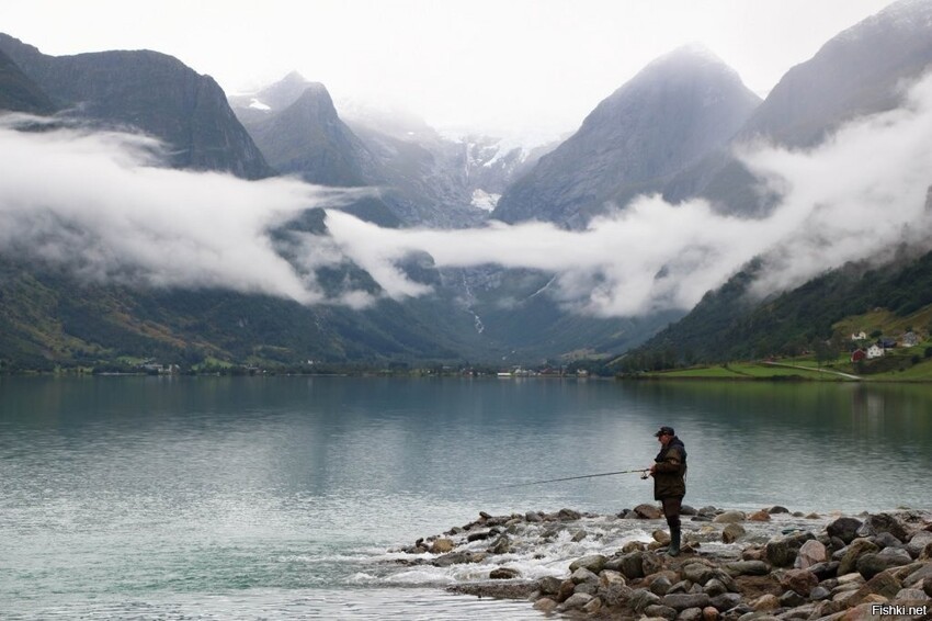 Рыбалка – нет ни одного коренного гражданина Норвегии, который когда-либо не ...