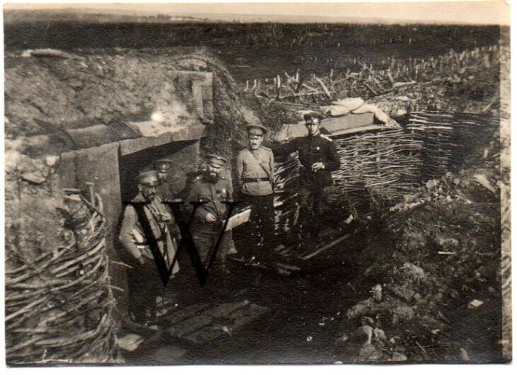 Неприступные германские "Воробьевские" позиции взятые русскими войсками атакой "в лоб" в августе 1916 г.