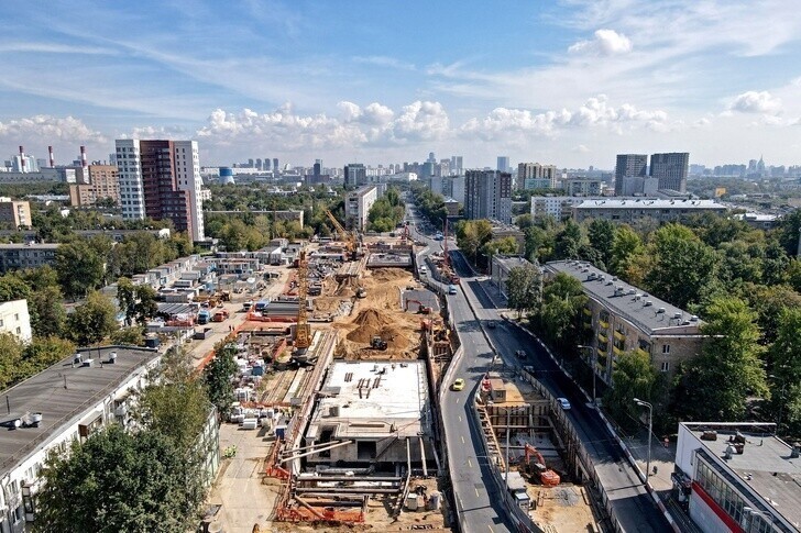 Строительство Рублево-Архангельской линии метро началось в Москве