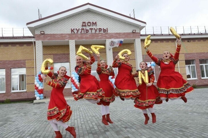 В селе Валки Лысковского района (Нижегородская область) открыт новый Дом культуры.