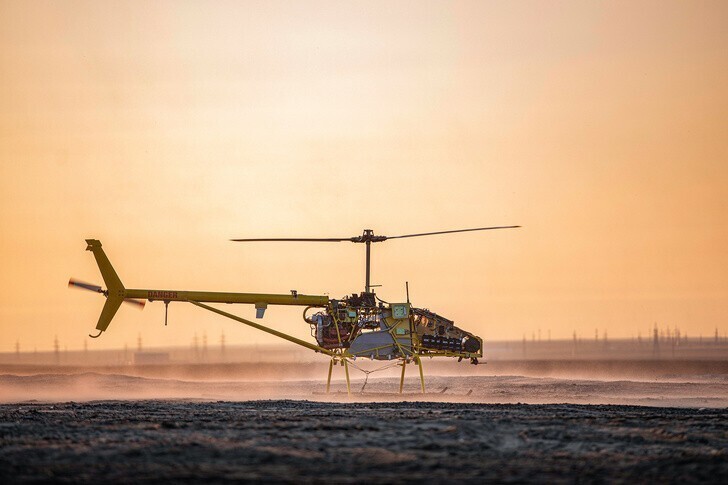 «Газпром нефть» испытала тяжелый беспилотный вертолет на месторождении в ЯНАО