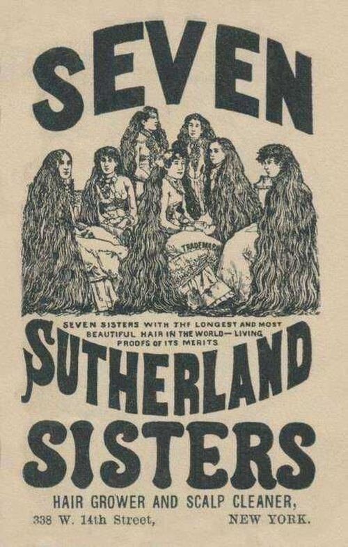 Печальная судьба семи сестёр с невероятно длинными волосами