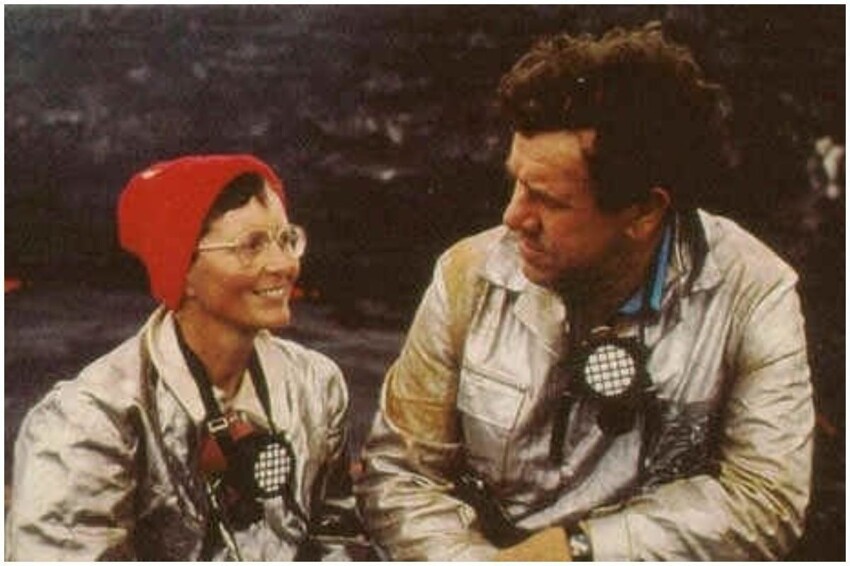 Катя Крафт  и её муж Морис Поль Крафт — французские вулканологи, погибшие во время извержения вулкана Ундзэн на японском острове Кюсю. Известны как первопроходцы в съёмках, фотографировании и видеозаписи деятельности вулканов.