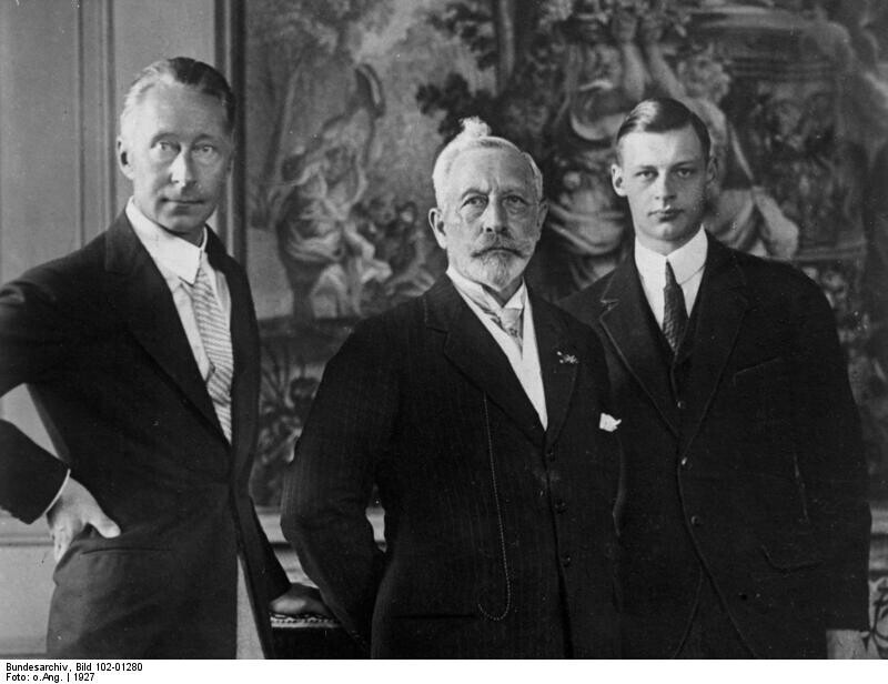 Кайзер Вильгельм II после отречения