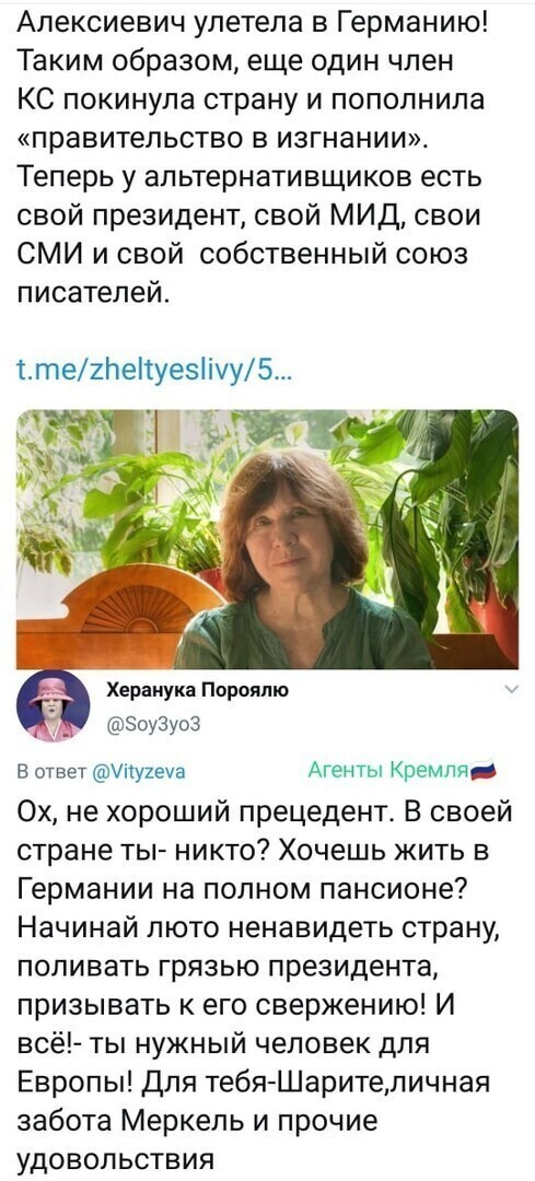 Политические комментарии из инета