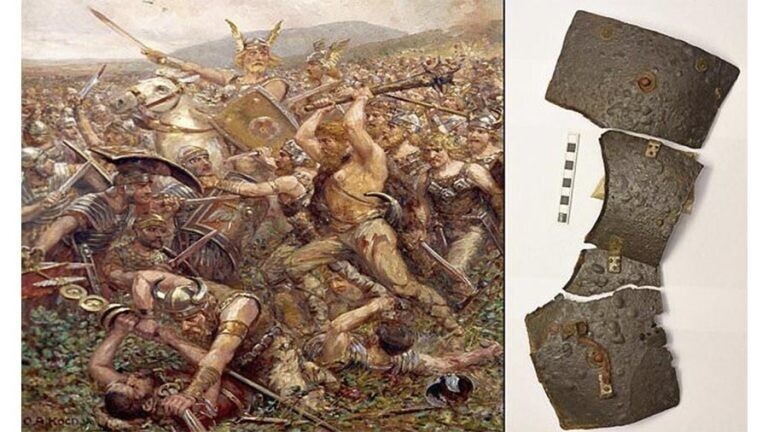 В Тевтобургском лесу нашли остатки доспехов римского легионера